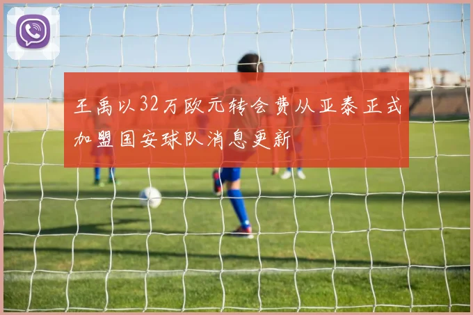 王禹以32万欧元转会费从亚泰正式加盟国安球队消息更新